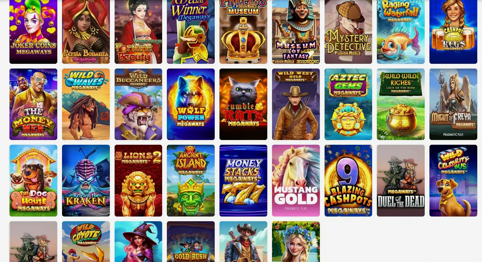 Gigaspinz inlogscherm op mobiel en desktop